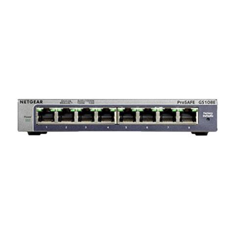 Smart Manage Gigabit Switch Netgear 8 Port Plus Gs108e