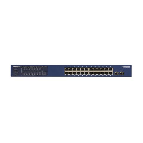 Smart Manage Gigabit Switch Netgear 24 Port Cloud Gs724tpp