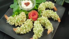  2 cách làm tôm chiên cốm xanh giòn rụm hấp dẫn ngon miệng ăn là ghiền 