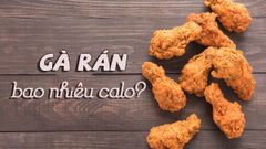  Gà rán bao nhiêu calo? Ăn gà rán có mập không? 