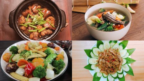 7 mâm cơm đơn giản thơm ngon dễ làm cho các chị em trong mùa dịch