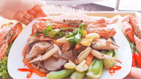 Cách làm món ghẹ xào miến đơn giản, đậm đà, thơm ngon