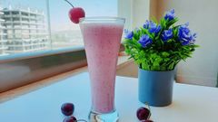 Cách làm sinh tố cherry sữa chua thơm béo, mát lạnh, giữ dáng đẹp da cực dễ 