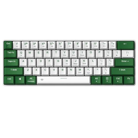 Bàn Phím Cơ Dareu Ek861 Green White Bluetooth
