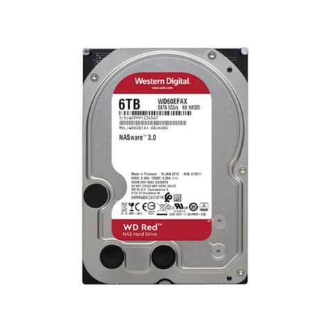 Ổ Cứng Hdd Wd Red 6tb 3.5″ Sata 3 Wd60efax