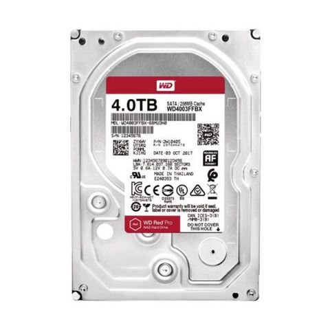 Ổ Cứng Hdd Wd Red Pro 4tb 3.5″ Sata 3 Wd4003ffbx