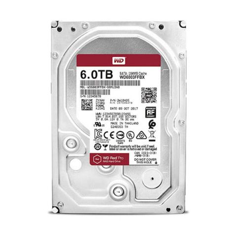 Ổ Cứng Hdd Wd Red Pro 6tb 3.5″ Sata 3 Wd6003ffbx
