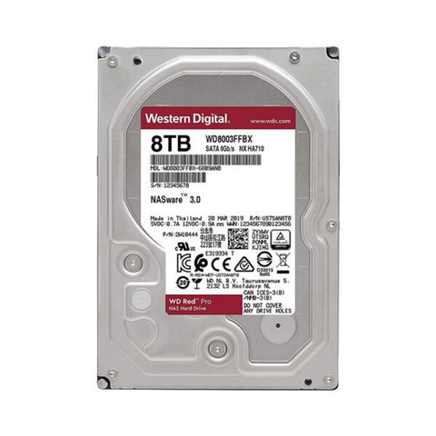 Ổ Cứng Hdd Wd Red Pro 8tb 3.5″ Sata 3 Wd8003ffbx