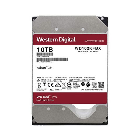 Ổ Cứng Hdd Wd Red Pro 10tb 3.5″ Sata 3 Wd102kfbx