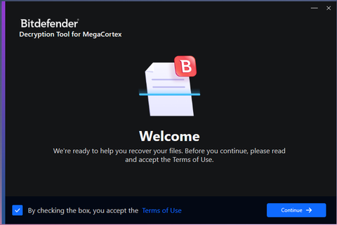 Bitdefender phát hành bộ giải mã ransomware MegaCortex miễn phí