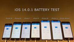  Kiểm tra mức độ tiêu hao pin của iOS 14.0.1 trên iPhone SE, iPhone SE 2020, iPhone 7, iPhone 8, iPhone Xr và iPhone 11 