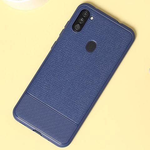 Ốp lưng Galaxy A11 nhựa dẻo Remix OSMIA Navy