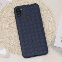  Ốp lưng Galaxy A11 nhựa dẻo Woven OSMIA Navy 