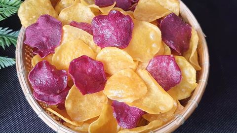 2 Cách làm khoai lang chiên bơ đường bằng chảo chống dính giòn rụm đơn giản