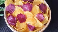  2 Cách làm khoai lang chiên bơ đường bằng chảo chống dính giòn rụm đơn giản 
