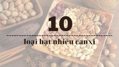  Tổng hợp 10 loại hạt nhiều canxi, tốt cho xương dễ dàng bổ sung 