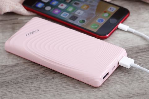 Pin sạc dự phòng Polymer 10000mAh eValu Amor 10S Hồng