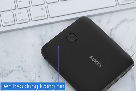 Pin sạc dự phòng Polymer 10000mAh Aukey PB-N42 Trắng