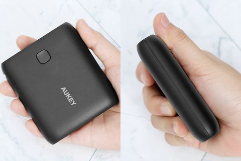 Pin sạc dự phòng Polymer 10000mAh Aukey PB-N42 Trắng