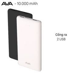  Pin sạc dự phòng Polymer 10.000 mAh AVA PA CK01 