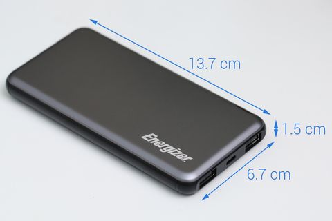 Pin sạc dự phòng Polymer 10000mAh Energizer UE10046 Xám
