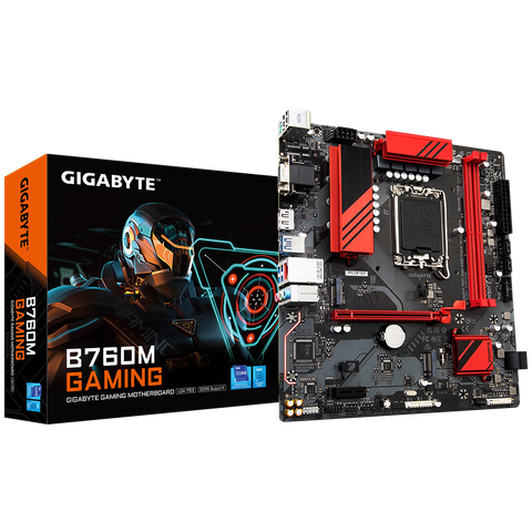 Mainboard Gigabyte B760M Gaming | Intel B760, Socket 1700, Micro ATX, 2 khe DDR5