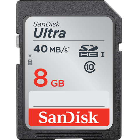Sandisk Ultra Sdhc/Sdxc Memory Card 8 Gb