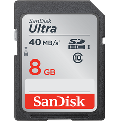  Sandisk Ultra Sdhc/Sdxc Memory Card 8 Gb 