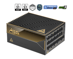  Nguồn máy tính MSI MEG AI1600T PCIE5 - 80 Plus Titanium (1600W) 