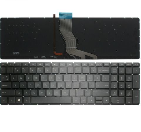 Bàn phím HP 15BS,15CC (màu đen-xanh+ có đèn )