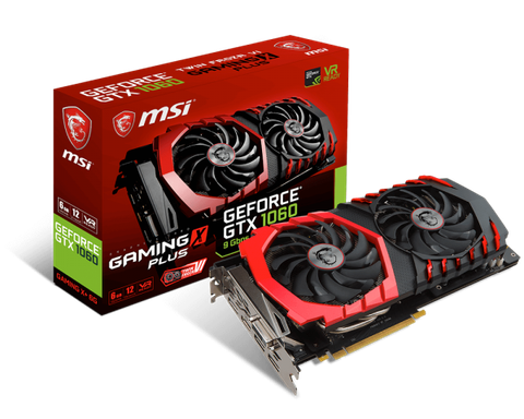 VGA MSI GTX 1060 Gaming X Plus 6GB
