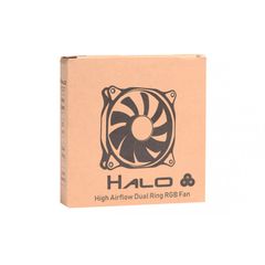  Fan Case Sama Halo Dual Ring Regular Rgb 12cm ( 7 Colors/rgb ) Breathing&change 