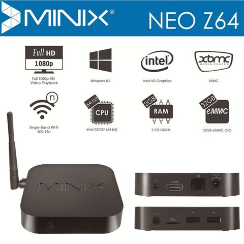 Minix Neo Z64 (Windows) 32Gb