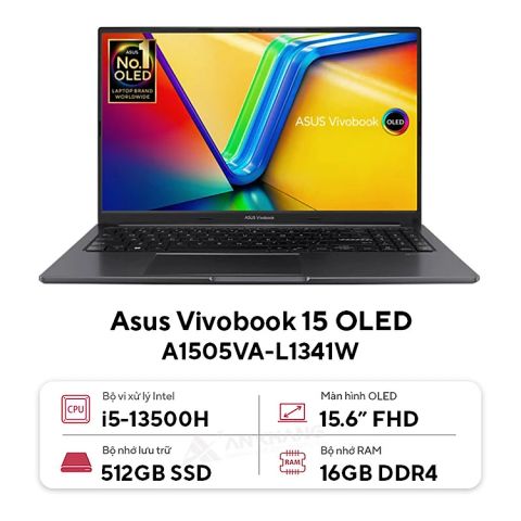 Laptop ASUS Vivobook 15 OLED A1505VA-L1341W