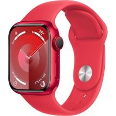  Apple Watch Series 9 GPS + Cellular 41mm Viền nhôm Dây cao su (Đỏ) 