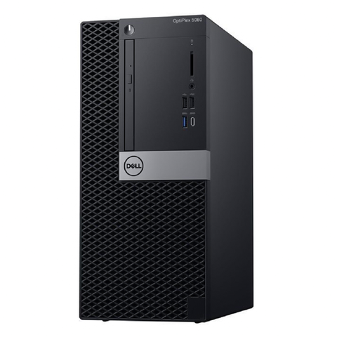 Máy tính để bàn- PC Dell OptiPlex 5060 Tower Intel (Core i5-8400/2.80 GHz/9 MB/2x4GB RAM/1TB HDD/Fedora)