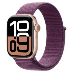  Apple Watch Series 10 GPS 42mm Viền Nhôm Dây Vải (Vàng hồng) 