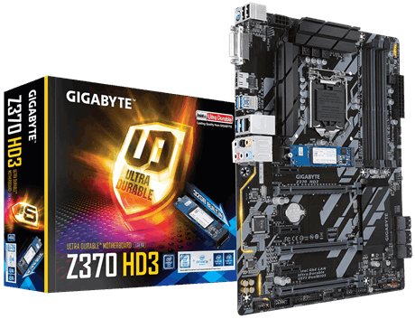 Mainboard Gigabyte Z370 Hd3-op Socket Lga1151v2