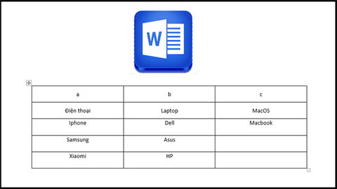 Cách tạo bảng, định dạng và xóa bảng trong Word đơn giản, chi tiết
