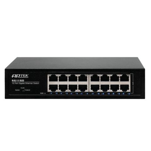 Gigabit Switch Aptek 16 Port 1gb Sg1160
