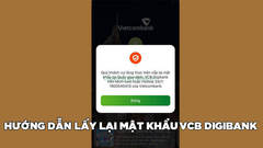  4 bước lấy lại mật khẩu tài khoản Vietcombank Digibank thành công 100% 