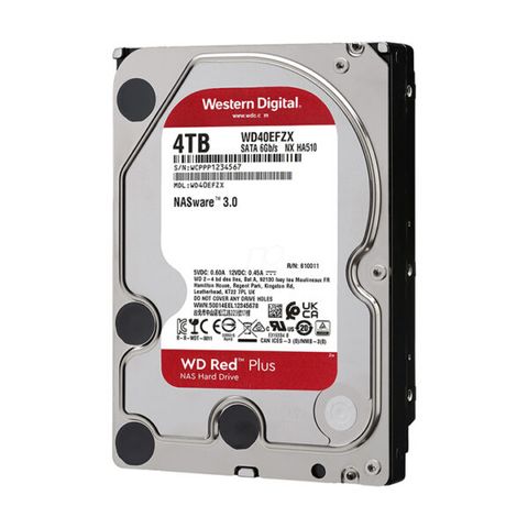 Ổ Cứng Hdd Wd Red Plus 4tb 3.5″ Sata 3 Wd40efzx