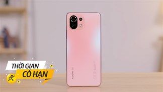 Còn duy nhất hôm nay: Xiaomi 11 Lite 5G NE giảm ngon lành cành đào, dễ dàng mua sắm vì có hỗ trợ trả góp 0%