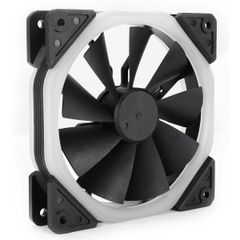  Fan Case Sama Halo Dual Ring Rainbow Rgb 12cm Fan ( 7 Colors/rgb ) Breathing/change 