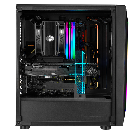 Case Cooler Master Cmp 510 (3 Fan Argb)
