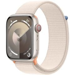  Apple Watch Series 9 GPS + Cellular 45mm Viền nhôm Dây vải ( Vàng) 