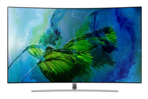 Smart Tivi QLED Cong 4K 65 inch Samsung QA65Q8C