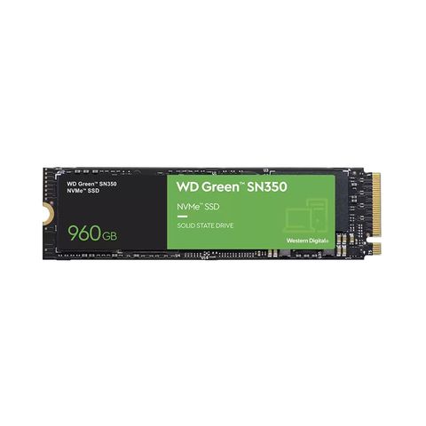 Ổ cứng SSD WD SN350 Green 960GB M.2 2280 PCIe NVMe 3×4 (Đọc 2400MB/s – Ghi 1900MB/s)-(WDS960G2G0C)