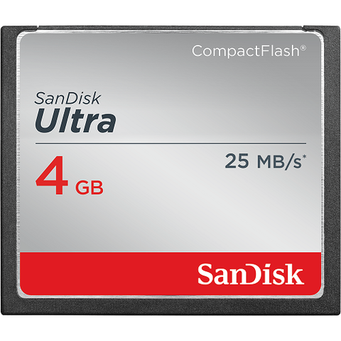Sandisk Ultra Compactflash Memory Card 4 Gb