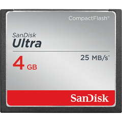  Sandisk Ultra Compactflash Memory Card 4 Gb 